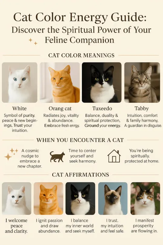 cat colors spiritual meaning